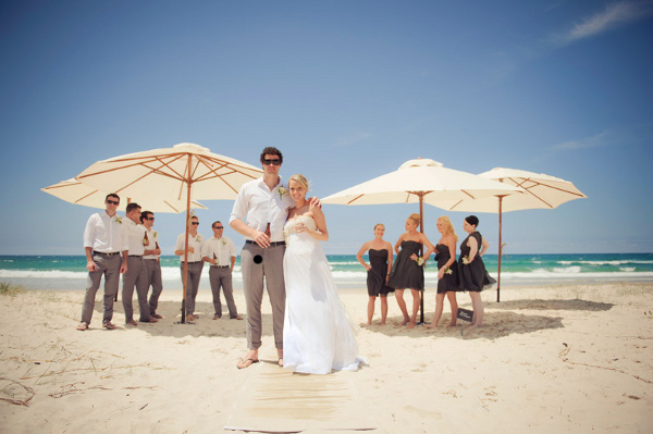 Another popular style of Australian wedding is the backyard wedding